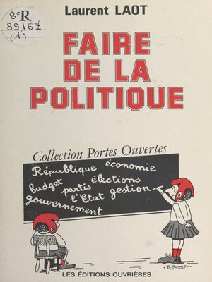cover image of Faire de la politique
